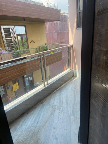 Balcony in 3 BHK Builder Floor at Chattarpur – for Rent