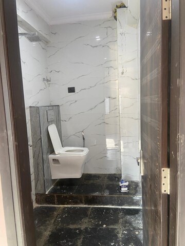 Bathroom in 3 BHK Builder Floor at Chattarpur – for Rent