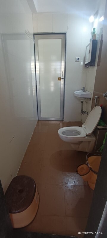 Bathroom in 2 BHK Apartment at GHP Aston, Kharghar – for Rent