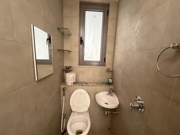 Bathroom in 4 BHK Apartment at Rustomjee Crown, Prabhadevi – for Rent