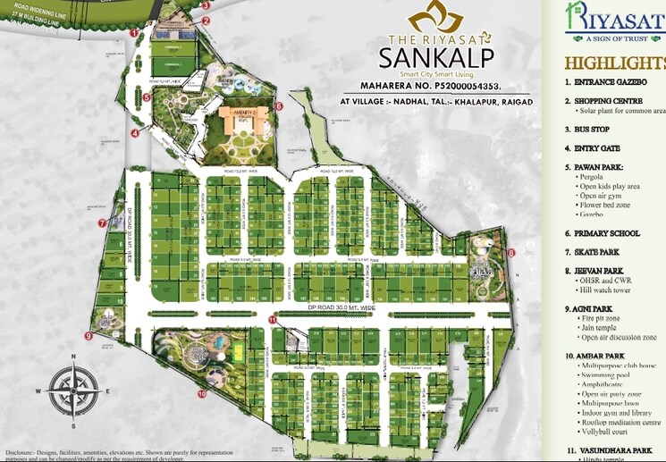Exterior View, the-riyasat-sankalp  2010 Sq.Ft. Plot In Lodhivali Navi Mumbai 8995268