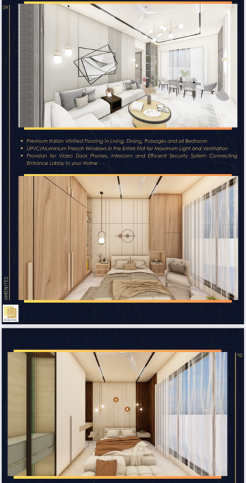 Bedroom in 2 BHK Apartment at Aditya Breeze, Kanch Pada – for Sale