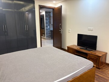 Bedroom in 3 BHK Builder Floor at Veera Safdarjung Enclave, Safdarjung Enclave – for Rent