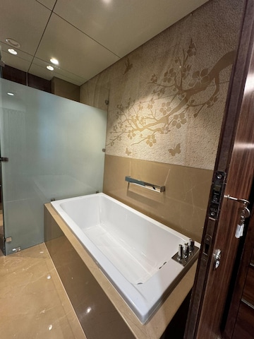 Attached Bathroom in 5 BHK Apartment at Lodha The World Towers World One Tier 2, Worli – for Rent