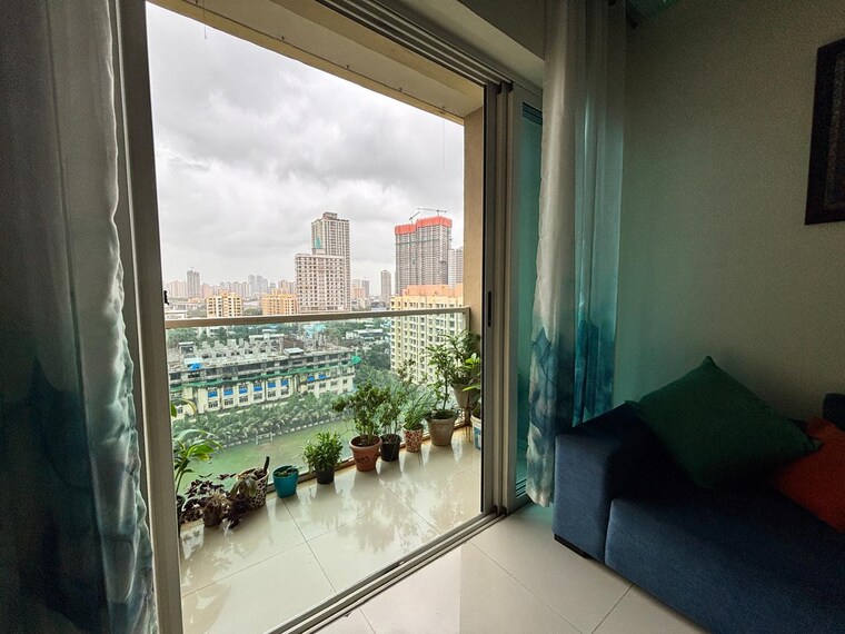 Balcony, sheth-vasant-lawns 3 Bedroom 967 Sq.Ft. Apartment In Laxmi Nagar Thane 8995316