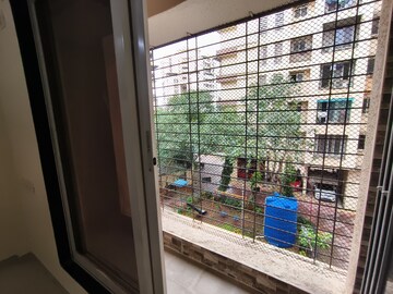 Balcony in 1 BHK Apartment at Cosmos Orchid, Ghodbunder Road – for Rent