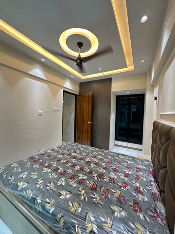 Bedroom in 1 BHK Apartment at Shellproof Gladiolus Tower, Vasai East – for Sale