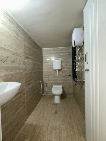 Bathroom in 1 BHK Apartment at Shellproof Gladiolus Tower, Vasai East – for Sale