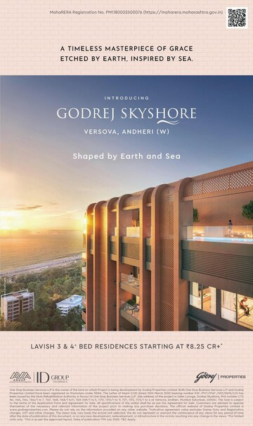 4 BHK Apartment – Exterior View View at Godrej Skyshore, Versova - for Sale