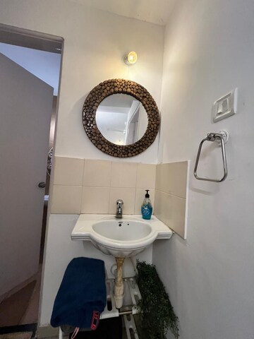Bathroom in 1 BHK Apartment at Vasupujya Neco Harmony, Viman Nagar – for Rent