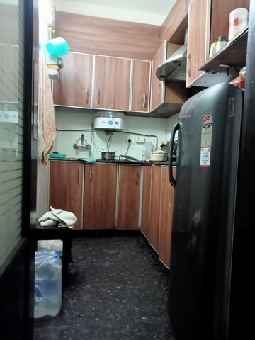 Kitchen in 1 BHK Builder Floor at Greater Kailash I – for Rent