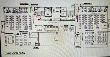 Floor Plan in  Office Space at Amar Business Park, Baner – for Rent