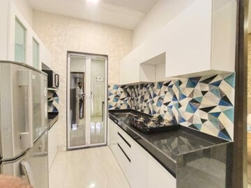 Kitchen in 1 BHK Apartment at Ruparel Sereno, Vasai East – for Sale