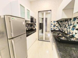 Kitchen in 1 BHK Apartment at Ruparel Sereno, Vasai East – for Sale