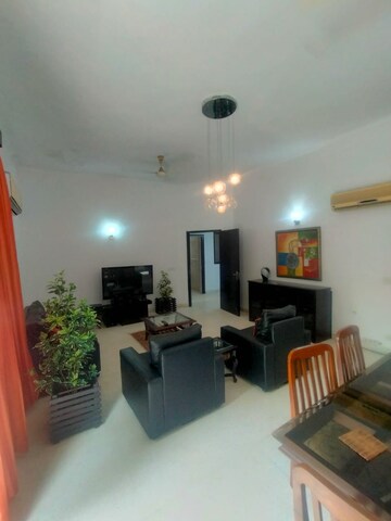 Living Room in 3 BHK Apartment at Defence Colony – for Rent