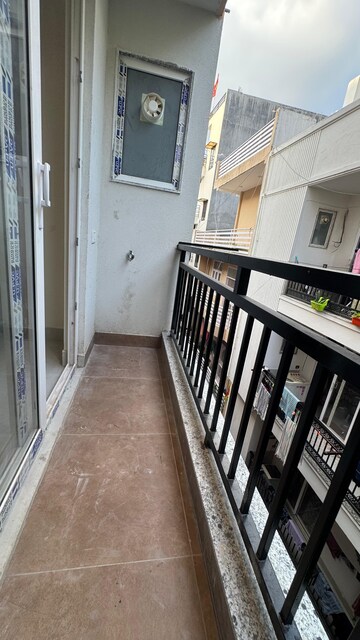 Balcony in 1.5 BHK Builder Floor at Risland Sky Mansion, Chattarpur – for Rent