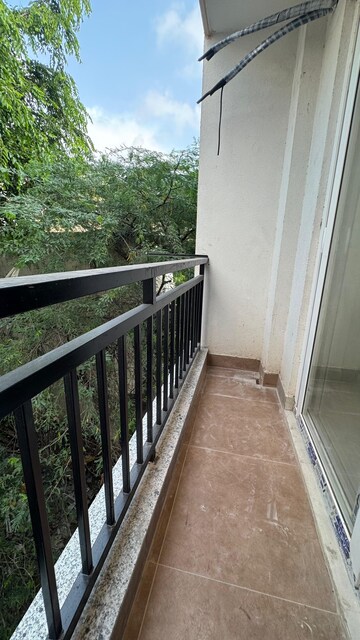 Balcony in 1.5 BHK Builder Floor at Risland Sky Mansion, Chattarpur – for Rent