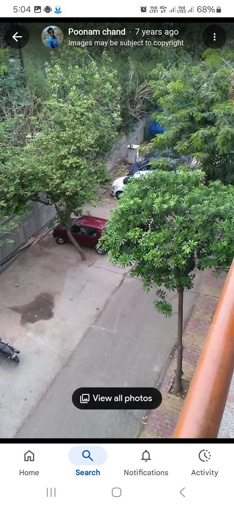 Balcony, sector 71 1 Bedroom 500 Sq.Ft. Apartment In Sector 71 Noida 8995604