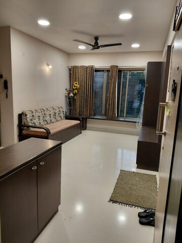Living Room in 3 BHK Apartment at Siddhachal Apartment 8, Vasant Vihar – for Rent