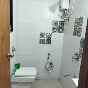 Bathroom in 1 BHK Apartment at Hirani Shree Ganesh Tower, Kurla – for Sale