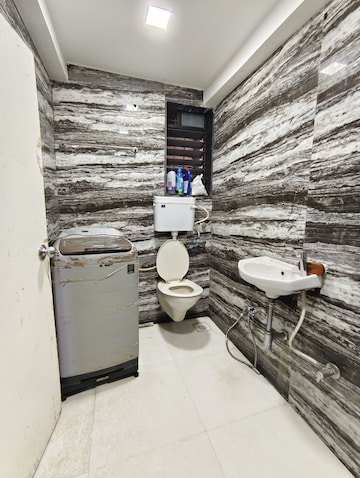 Bathroom in 2 BHK Apartment at Sabari Shivam, Chembur – for Sale