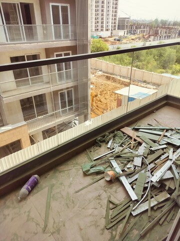 Balcony in 3.5 BHK Builder Floor at Smart World Gems, Sector 89 – for Rent