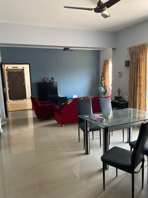 Living Room in 3.5 BHK Apartment at Shrachi Greenwood Elements, Rajarhat New Town – for Sale