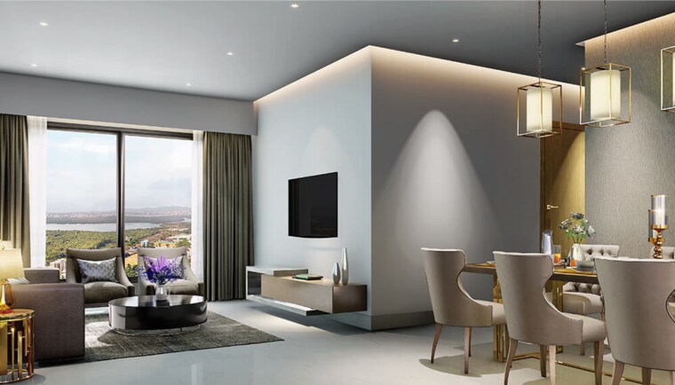 Living Room, bhandup west 2.5 Bedroom 1000 Sq.Ft. Apartment In Bhandup West Mumbai 8995693