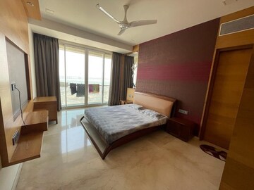 Living Room in 5 BHK Apartment at Bayview Terraces, Prabhadevi – for Rent