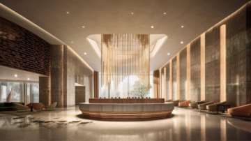 Building Lobby in 2 BHK Builder Floor at Signature Global Daxin Vistas, Sohna Road – for Sale