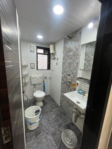 Bathroom in 2 BHK Apartment at SK Guruprabha Apartment, Dadar West – for Rent
