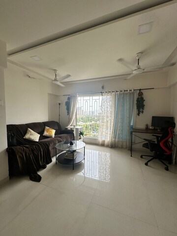 Living Room in 1 BHK Apartment at Drishti Heights, Andheri East – for Rent