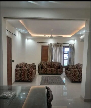 Living Room in 3 BHK Builder Floor at Sector 16 – for Rent
