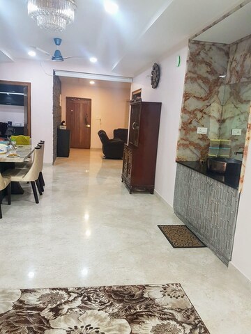 Living Room in 3 BHK Apartment at Dukes Galaxy, Banjara Hills – for Rent