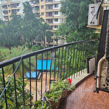 Balcony in 3 BHK Apartment at Pride Purple Topaz Park, Park Street – for Rent