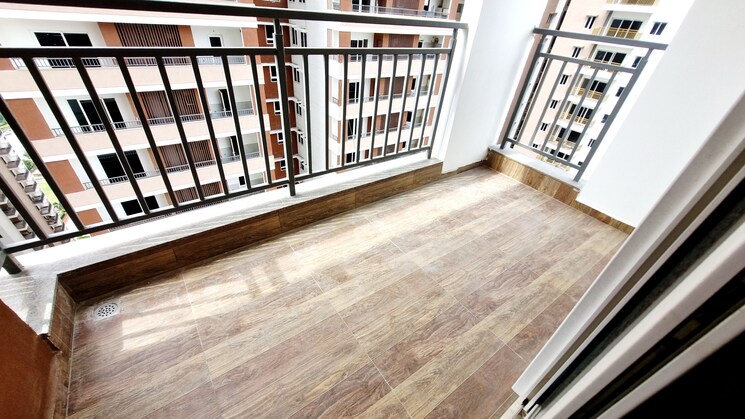 Balcony, rajapushpa-provincia 3 Bedroom 2020 Sq.Ft. Apartment In Narsingi Hyderabad 8995897