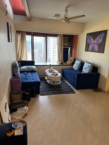 Living Room in 2 BHK Apartment at Evershine Greens, Andheri West – for Rent