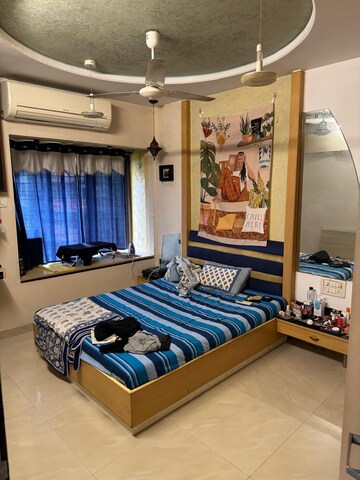 Bedroom in 2 BHK Apartment at Evershine Greens, Andheri West – for Rent