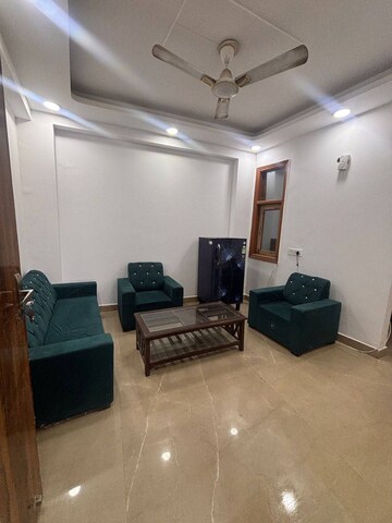 Living Room in 1 BHK Builder Floor at Saket – for Rent