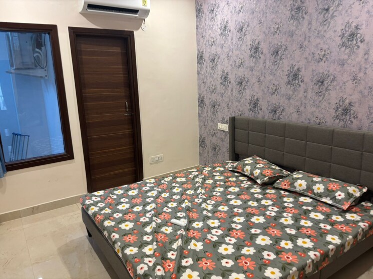 Bedroom, crd-golden-castle 3 Bedroom 1850 Sq.Ft. Builder Floor In Patiala Road Zirakpur 8995962