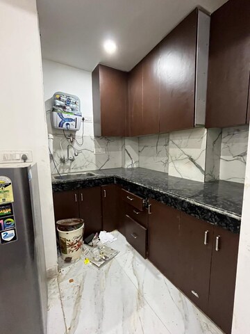 Kitchen in 2 BHK Builder Floor at Saket – for Rent