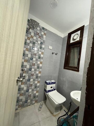 Bathroom in 2 BHK Builder Floor at Saket – for Rent