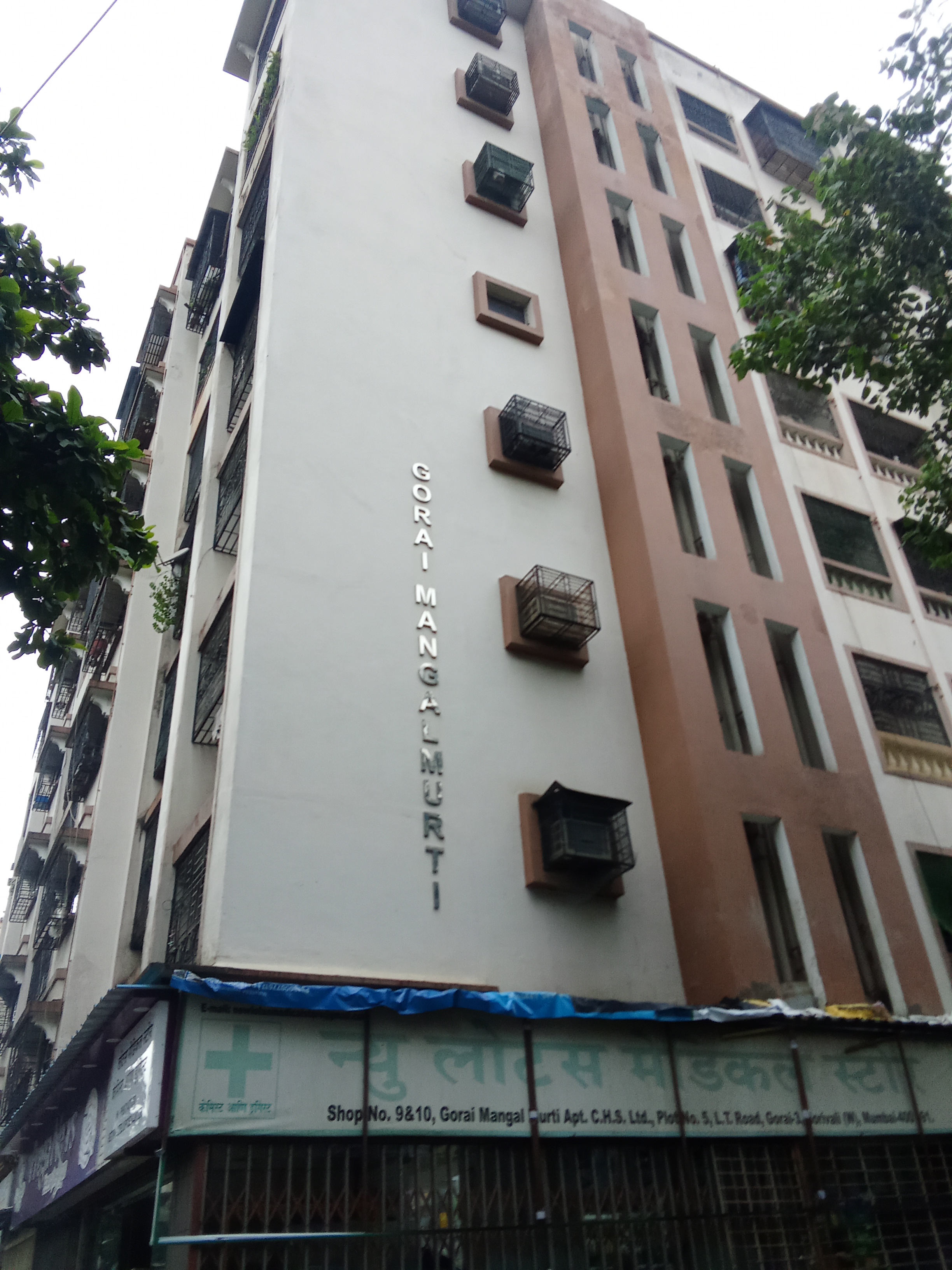 1 BHK 575 Sq.Ft. Apartment in Gorai Mangalmurti CHSL