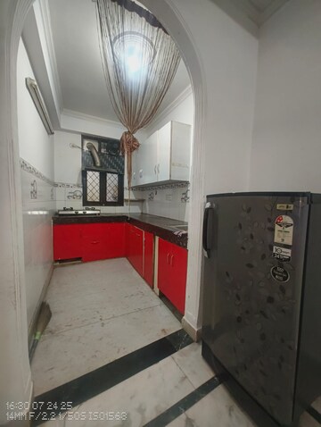 Kitchen in 1 BHK Builder Floor at Ignou Road – for Rent