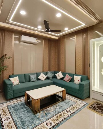 Living Room in 2 BHK Builder Floor at Mahavir Enclave 1 – for Sale