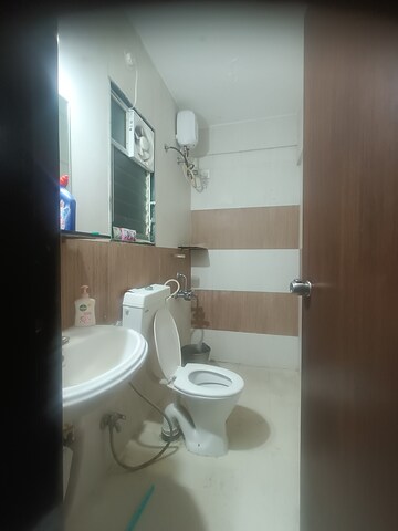 Bathroom in 2 BHK Apartment at Prime Swapnapurti, Handewadi – for Rent