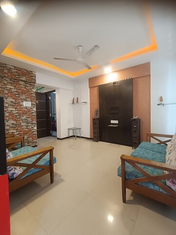 Living Room in 2 BHK Apartment at Om Shriniwas Venkatesh Classic, Hadapsar – for Rent