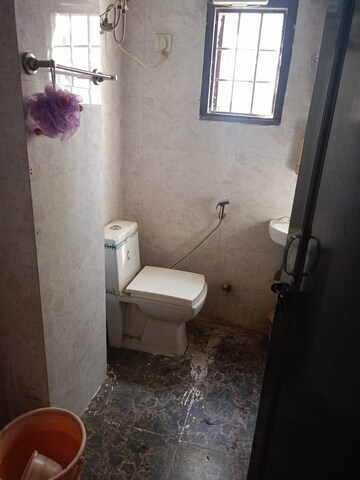 Bathroom in 2 BHK Builder Floor at Mehrauli – for Rent