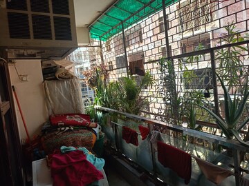 Balcony in 2 BHK Builder Floor at Mehrauli – for Rent