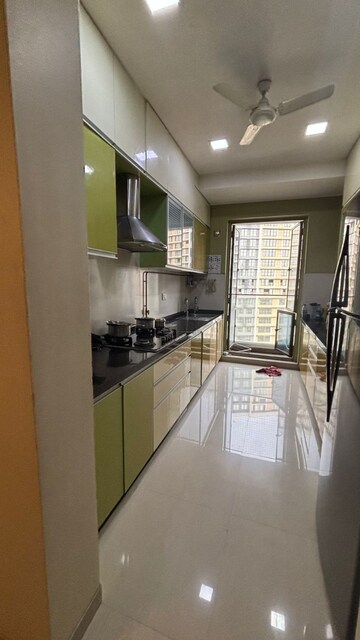 Kitchen in 3 BHK Apartment at Kalpataru Sparkle, Bandra East – for Sale